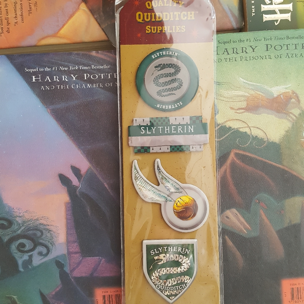 Harry Potter Slytherin magnet set